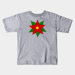 Poinsettia Kids T-Shirt